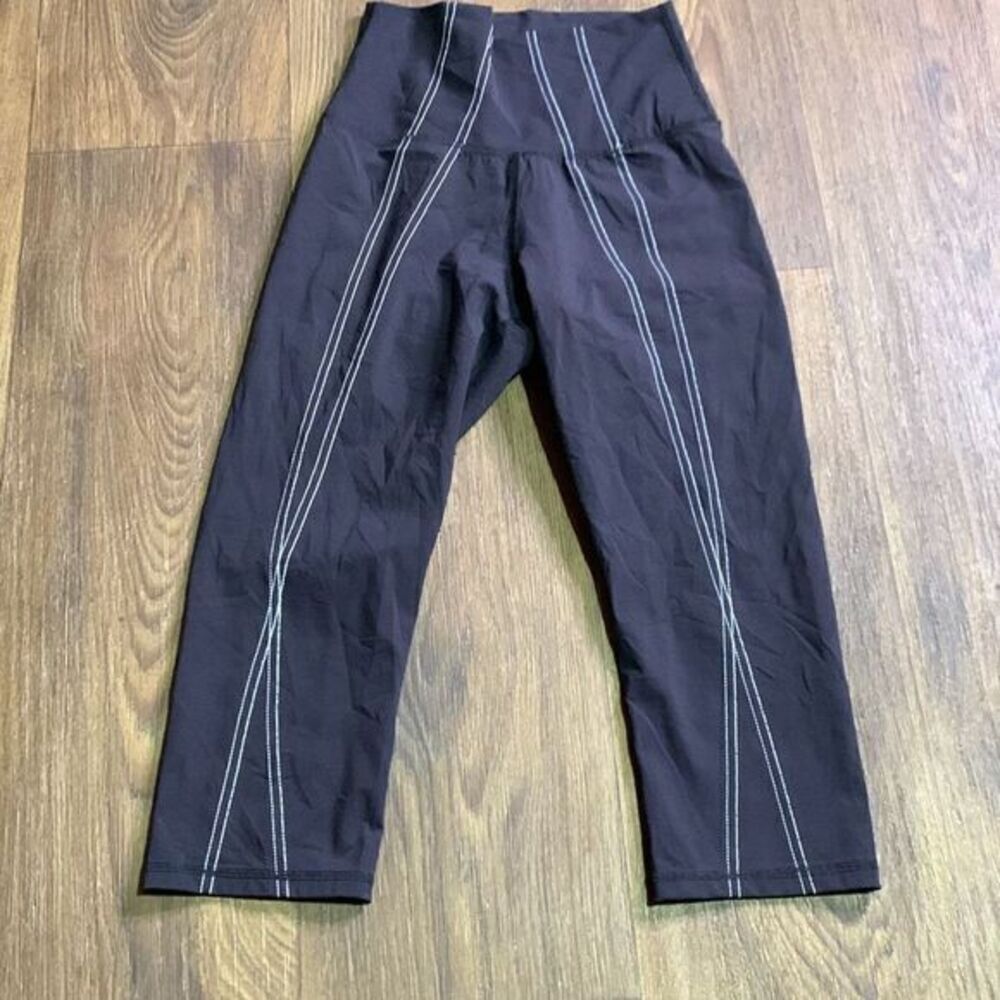 Carbon38 athletic Capri‎ leggings high waisted yoga workout pants